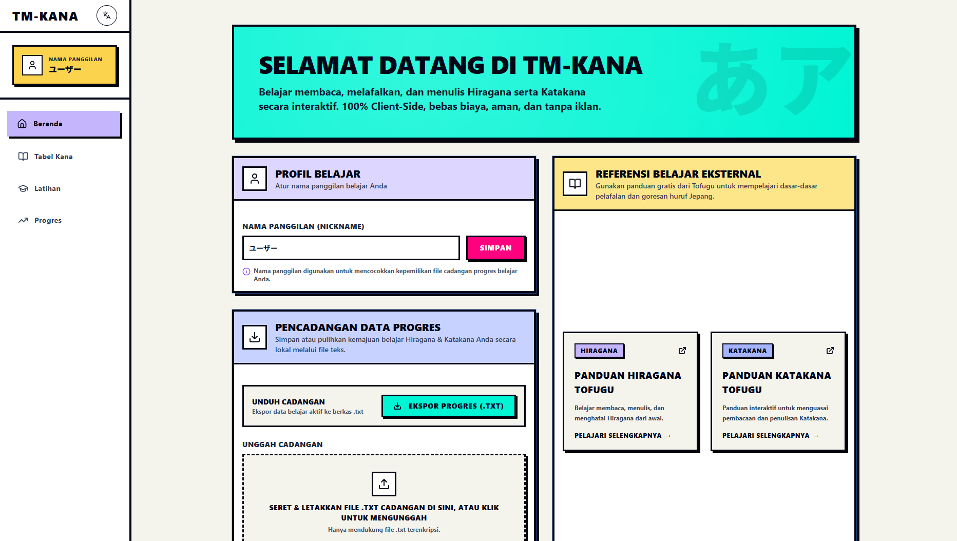 TM-KANA